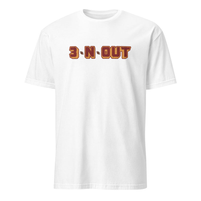3 N OUT Statement Red Light Unisex Tee